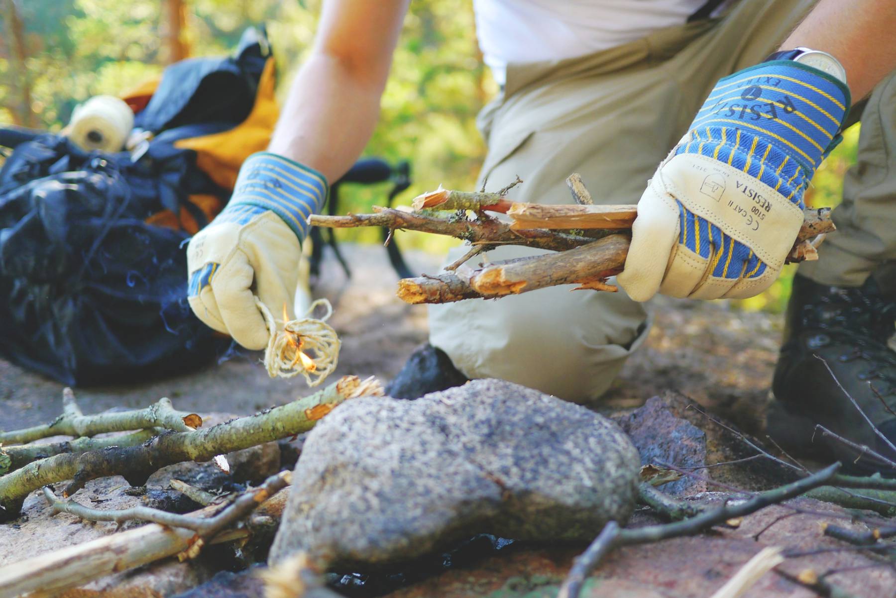 Training bushcraft 2